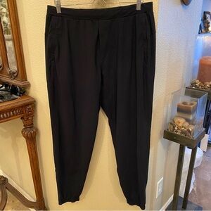 LULULEMON Men Black Jogger Athletic Pants Size L/XL